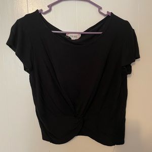 Black casual shirt